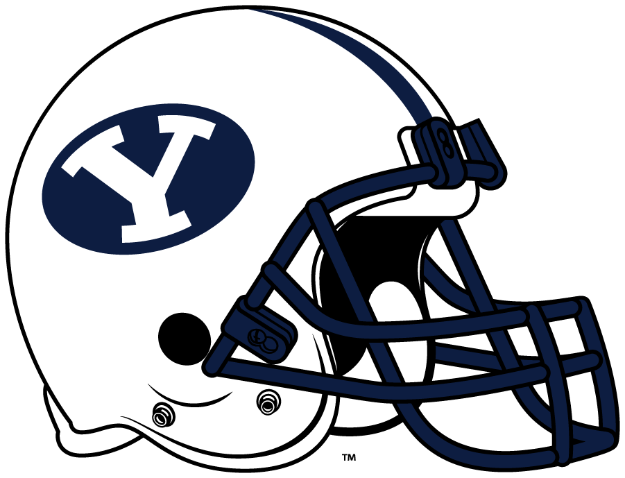 Brigham Young Cougars 2005-2009 Helmet Logo diy DTF decal sticker